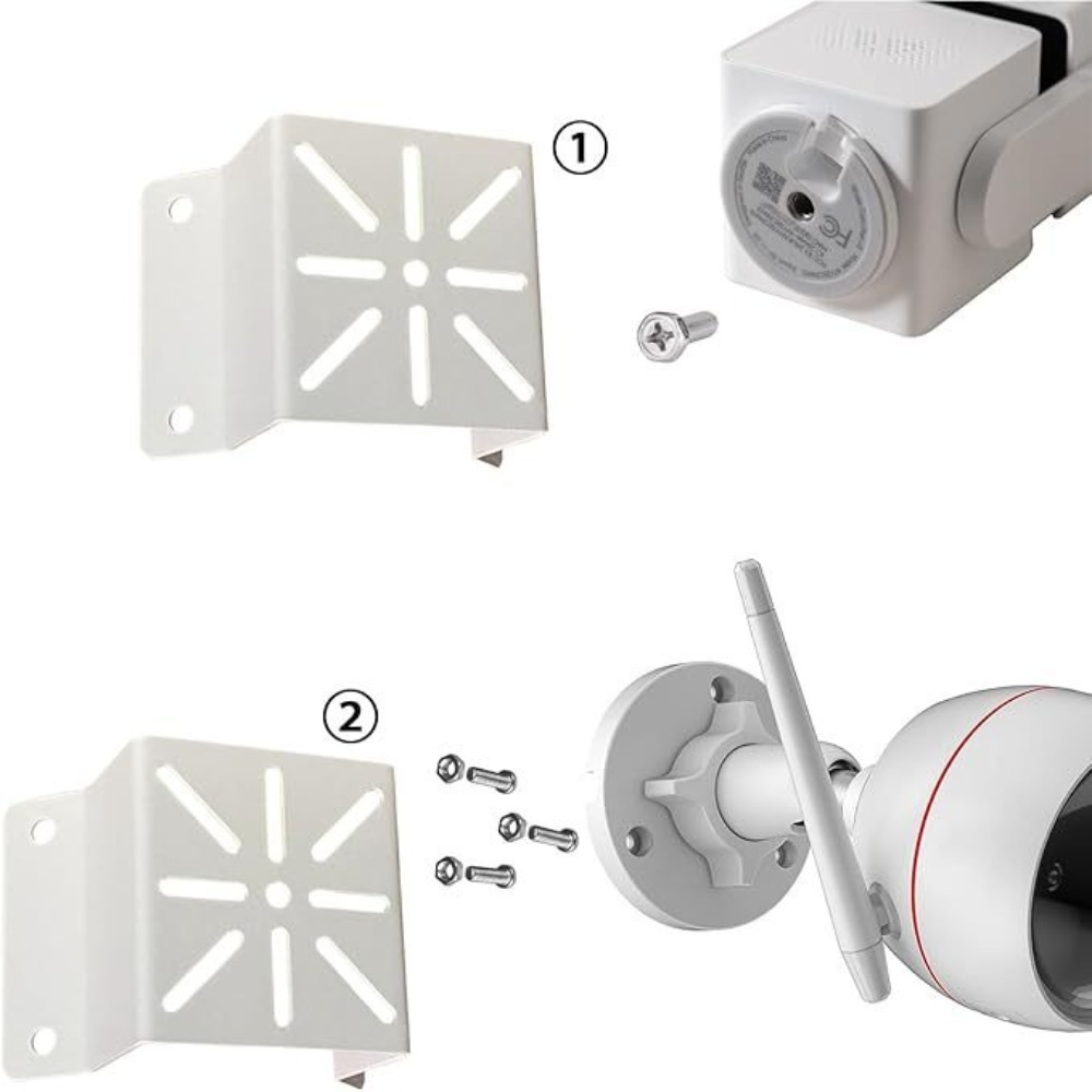 Eufy Camera S340 - Metal Outdoor Wall Bracket Wall-mounted White