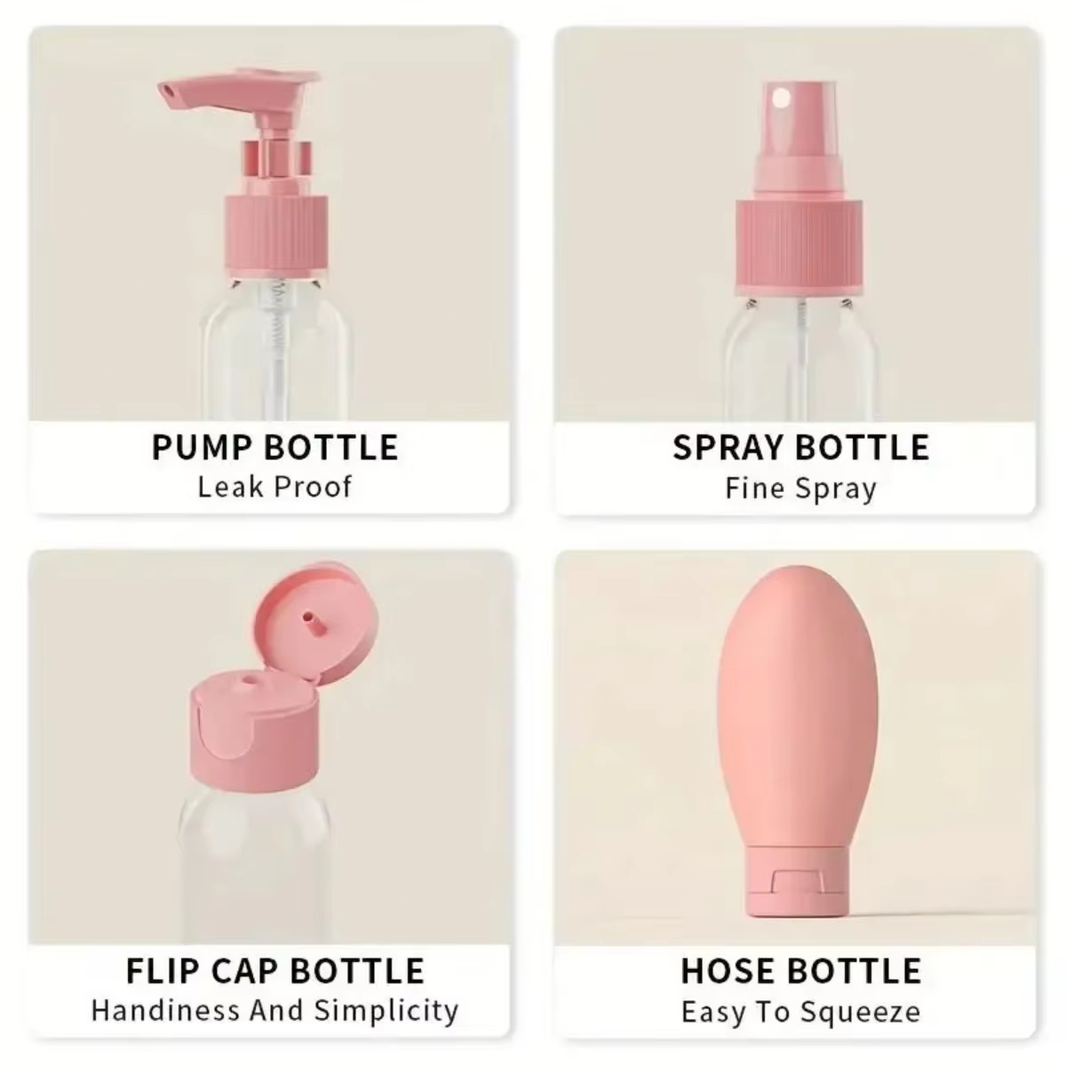 Travel Bottles Set With Storag - Misting Bottle Fine 评论和价格
