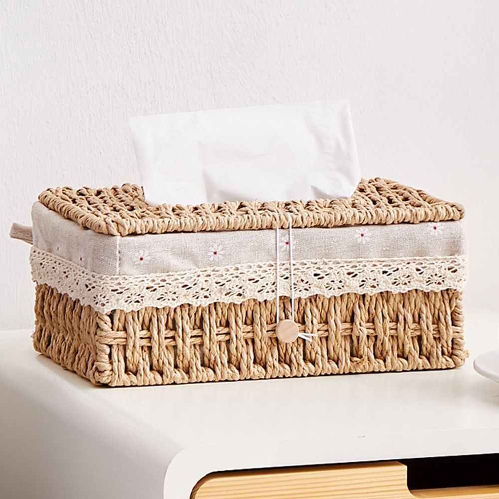Creative Straw Knitting Basket - Agar Tissue Culture 评论和价格