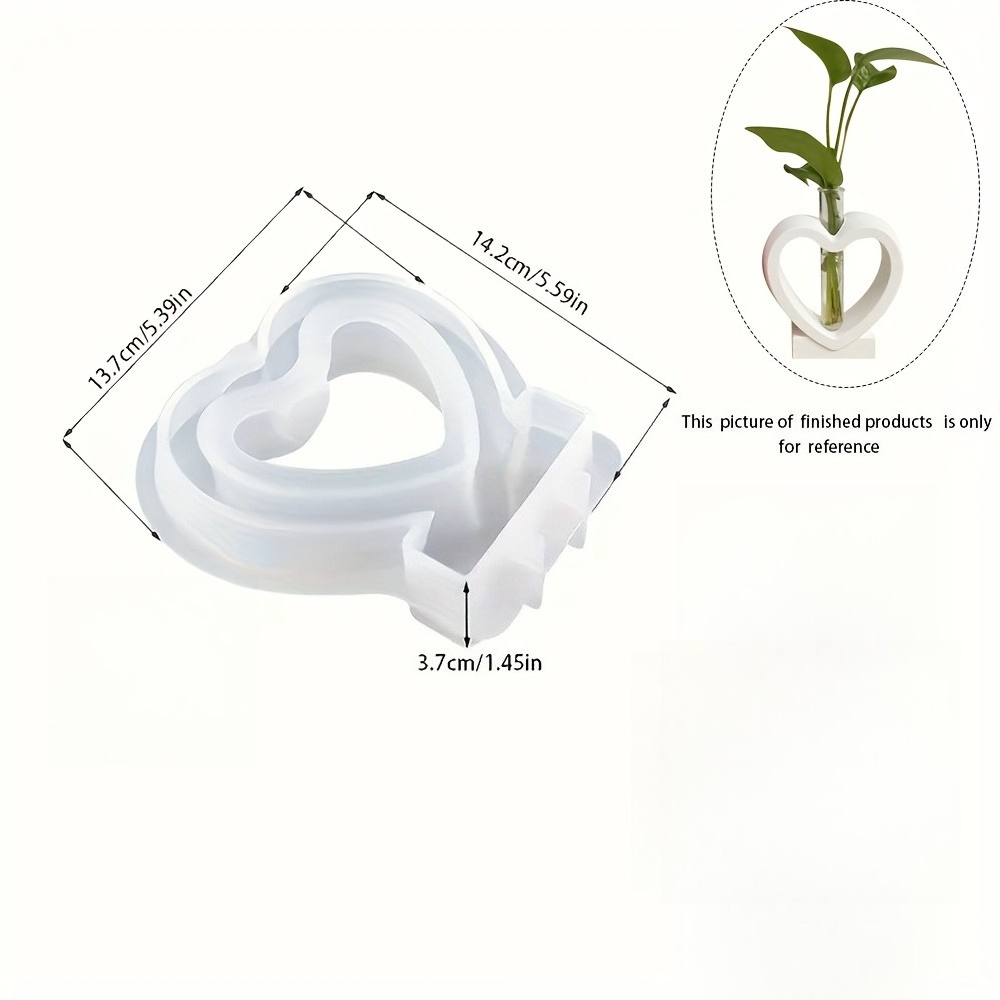 Candle Silicone Mold, Heart-Sh - Propagation Station Vase 评论和价格